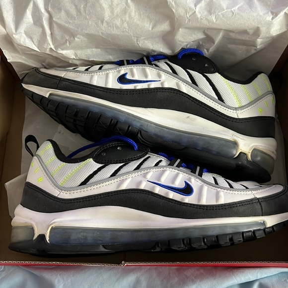 Grey Black And White Nike Air Max 98 Nike Air Max 98 SE Anthracite